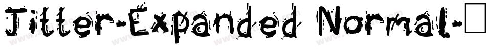 Jitter-Expanded Normal字体转换